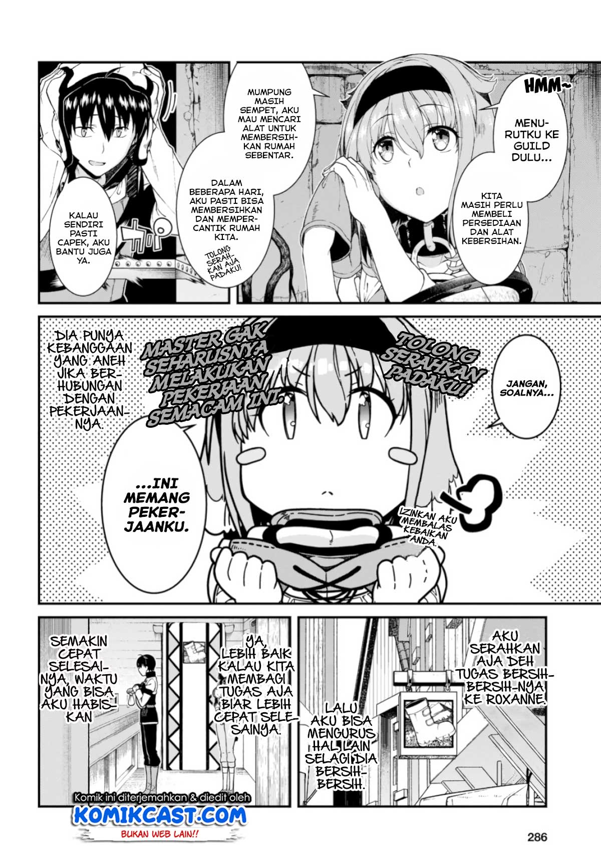 Isekai Meikyuu de Harem wo Chapter 26 Bahasa Indonesia